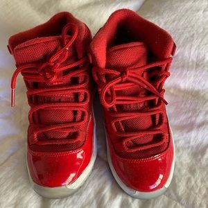 Nike Air Jordan 11 Retro Win Like 96 Red Sz 13C.